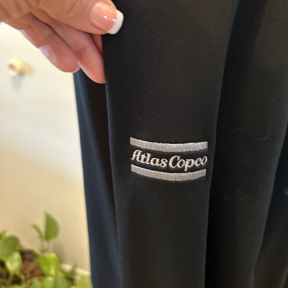 Nike Mens Dri-Fit Quarter-Zip Pullover Blk Jacket L Atlaa Copco - Picture 2 of 4